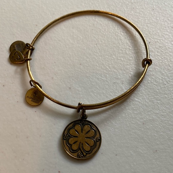 Alex and ani lucky clover bracelet. All Alex and ani 2/$15 - Picture 1 of 2